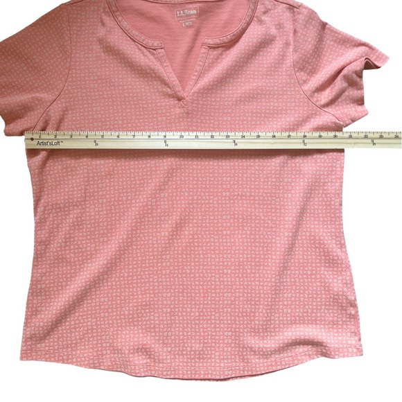 LLBean Women’s Shortsleeved T Shirt Size L - Picture 5 of 7